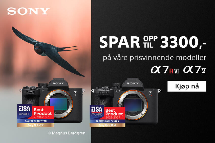 Kampanjepris på Sony A7